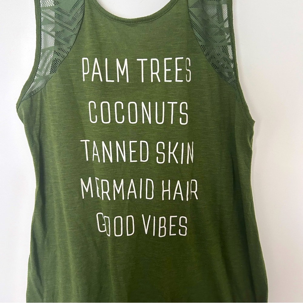 Francesca’s swim cover up tank